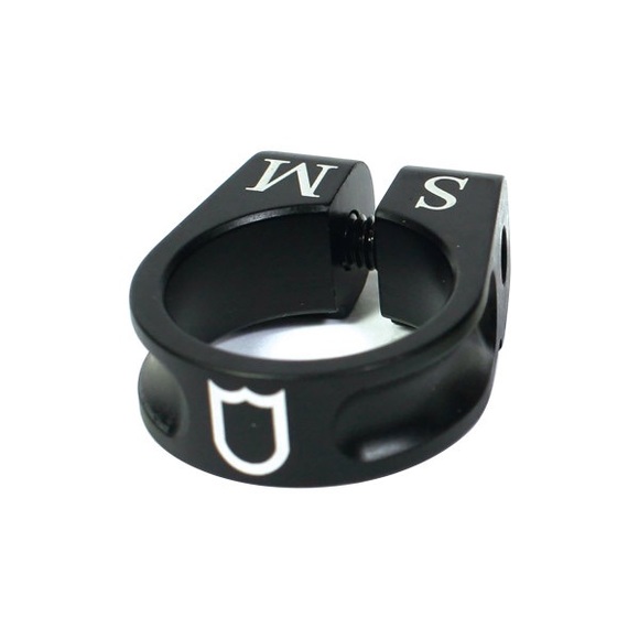 COPY - S&M XLT RV SEAT CLAMP BLACK 30mm I.D. For 27.2mm Seatpost - Picture 1 of 1